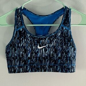 Nike Sports Bra - Blue graphic